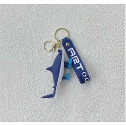 Italian Brainrot Μπρελόκ Figure 8εκ. 3D Printed Brainrot Key Chain Shark in Sneakers