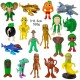 2025 New Italian Brainrot 3D Figure 8εκ. Chimpanzini Bananini