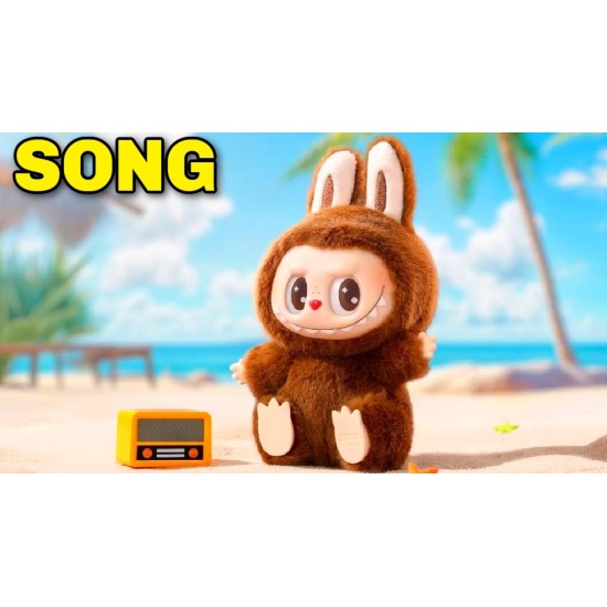 OEM Λούτρινο Labubu Have a seat Light Up & Music Vinyl Blind Box