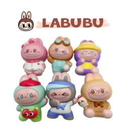 NEW Labubu Stress Relief Squishy Toy PU Διάφορα Σχέδια