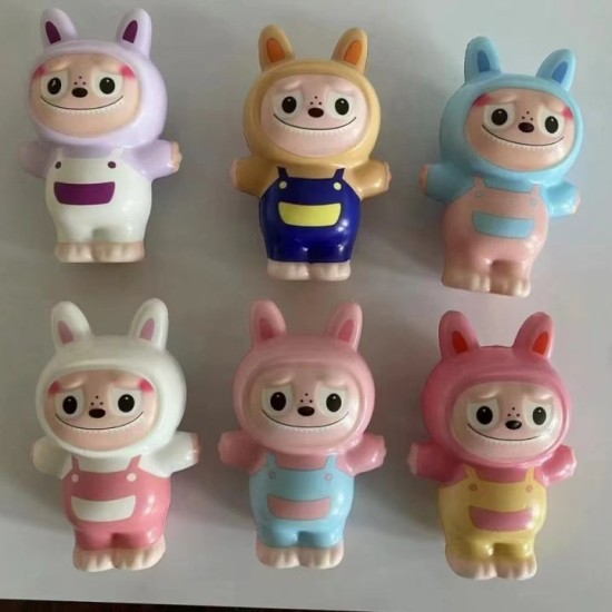 NEW Labubu Stress Relief Squishy Toy PU Slow Rebound Decompression Toy Pinch NEW Labubu Stress Relief Squishy Toy PU Slow Rebound Decompression Toy Pinch