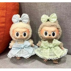 OEM Labubu With Clothes Casual Outfit Μπρελόκ Macaron Style High Quality