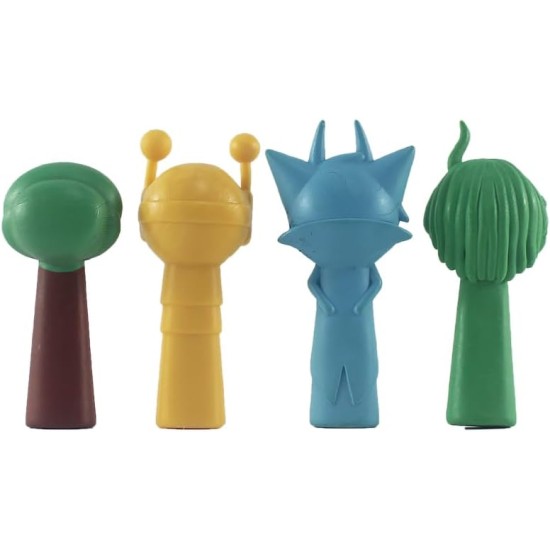 Sprunki Plush Action Figures Mystery Box 4 τμχ OEM