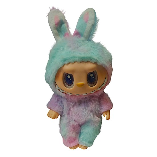 Λούτρινο Labubu με πλαστικό πρόσωπο 25εκ - Have a seat Vinyl Plush Blind Box