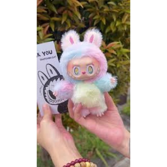 OEM Λούτρινο New Labubu into Energy Plush 4rd Generation Rainbow Colours 18cm OEM Λούτρινο New Labubu into Energy Plush 4rd Generation Rainbow Colours 18cm