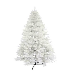 Χριστουγεννιάτικο Δέντρο με Μεταλλική Βάση 120εκ Λευκό