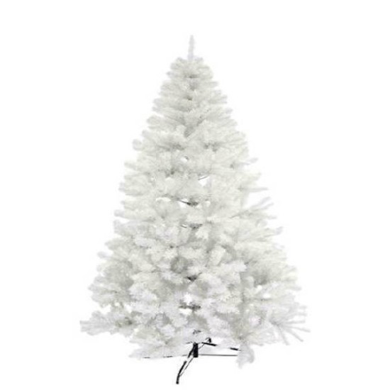 Χριστουγεννιάτικο Δέντρο με Μεταλλική Βάση 150εκ Λευκό