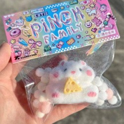 Pinch Family Αρκου΄δάκι Sticky Squeeze Soft Toy -Μαλακή Πατούσα