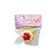 Pinch Family Antistress Squishy Τούρτα Κίτρινο 6cm