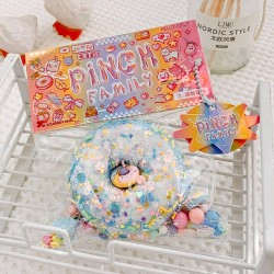 Pinch Family Donut Sticky Squishy Soft Toy -Donut