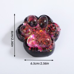 Pinch Family Antistress Squishy Πατούσα Αφρώδες Rainbow Pon 