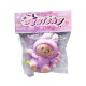 Pinch Family Antistress Squishy Antistress Squishy Labubu 9cm Μωβ
