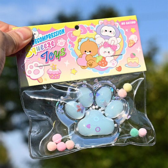 Pinch Family Squishy Αφρώδες Γαλάζιο