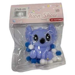 Pinch Family Antistress Squishy Antistress Lilo & Stitch Stitch Αφρώδες Μπλε 
