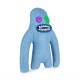 Fuggler Funny Ugly Tooth Monster Indecisive Monster 9inch Sasquoosh Blue Plush oem