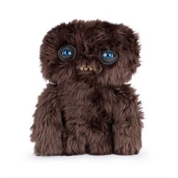 Fuggler Funny Ugly Tooth Monster Indecisive Monster 9inch Squidge Brown Plush Creature oem