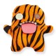 Fuggler Funny Ugly Tooth Monster Indecisive Monster 9inch Plush Oogah Boogah in Tiger stripe oem