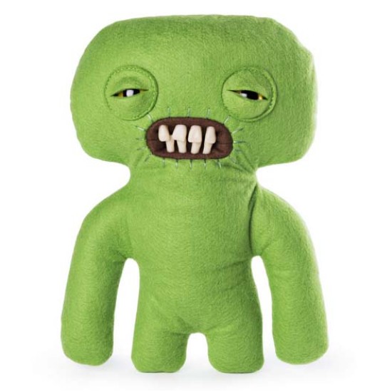 Fuggler Funny Ugly Tooth Monster Indecisive Monster 9inch Plush Creature with Teeth, Green oem