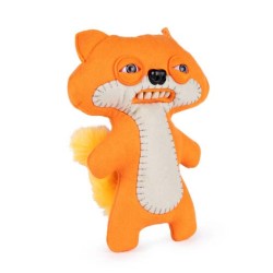 Fuggler Funny Ugly Tooth Monster Indecisive Monster 9inch Plush Suspicious Fox Orange oem