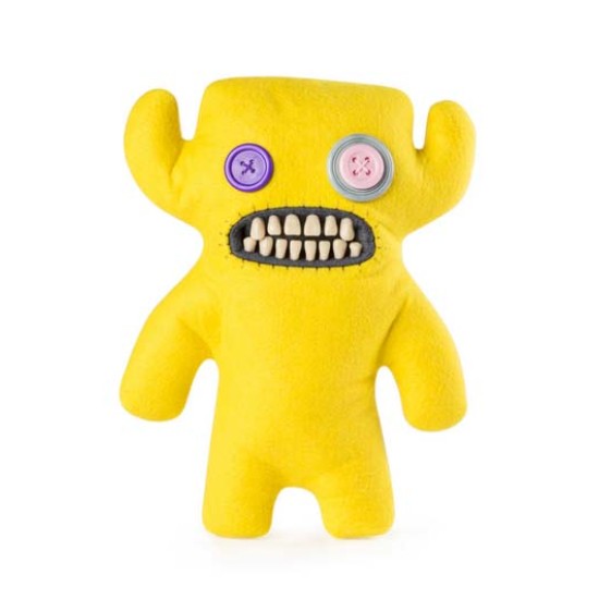 Fuggler Funny Ugly Tooth Monster Indecisive Monster 9inch Grumpy Grumps Yellow Plush oem