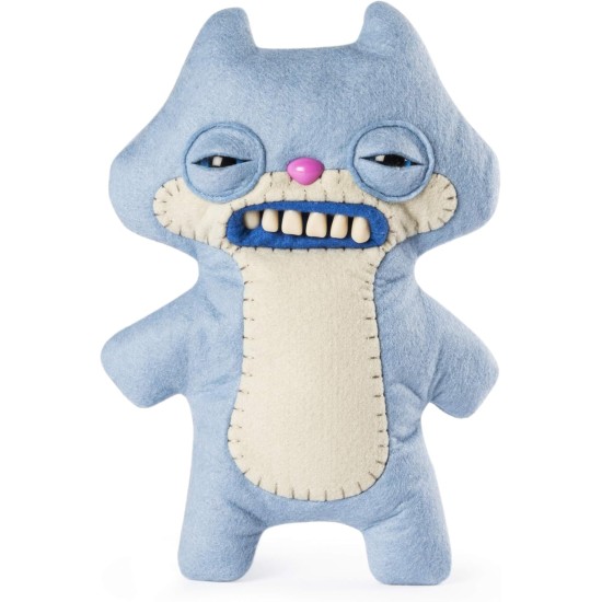 Fuggler Funny Ugly Tooth Monster Indecisive Monster 9inch Plush Blue Sir Horns-A-Lot oem