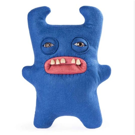 Fuggler Funny Ugly Tooth Monster Indecisive Monster 9inch Plush Blue Sir Horns-A-Lot oem