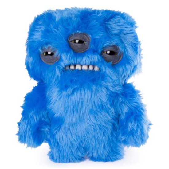 Fuggler Funny Ugly Tooth Monster Indecisive Monster 9inch Plush Annoyed Alien Furry Blue oem