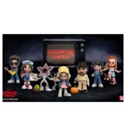 Φιγούρα μπρελόκ magical stories stranger things & Κάρτα Blind Box
