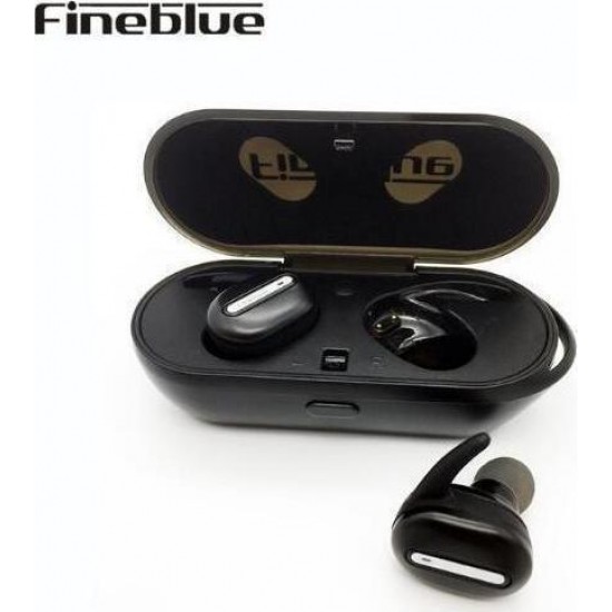 Μίνι ασύρματα ακουστικά με Bluetooth με μικρόφωνο και βάση φόρτισης - Fineblue TWS-R9 Μίνι ασύρματα ακουστικά με Bluetooth με μικρόφωνο και βάση φόρτισης - Fineblue TWS-R9