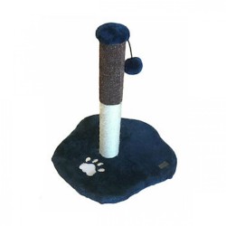 Nunbell Pet Ονυχοδρόμιο Γάτας Βελούδινο Με Στύλο με Σχοινί Σιζάλ 30x30x52εκ