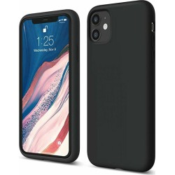 Oem Silicone Case Matt 1.5 mm Blister Για Apple iPhone 12 Pro 6,1'' Black 