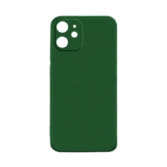Θήκη Πλάτης Σιλικόνης Soft Back Cover IPhone 12 Pro - Πράσινο
