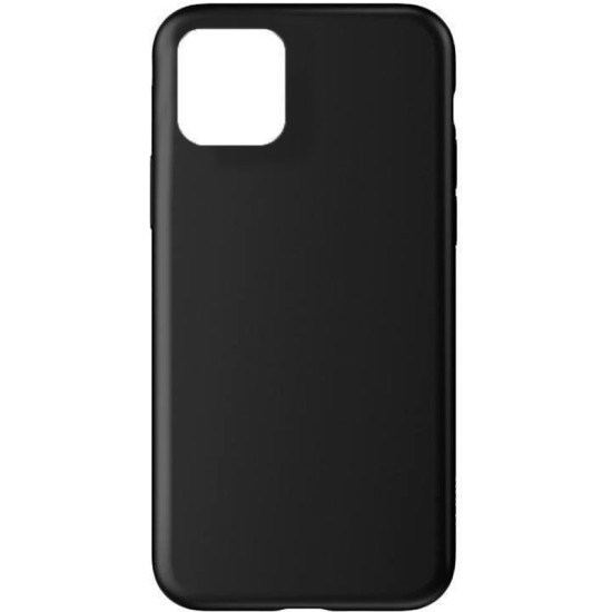 Soft Slim Back Cover Σιλικόνης Μαύρο (iPhone 15 Pro)