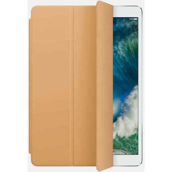 Tri-Fold Flip Cover Δερματίνης Χρυσό (iPad 2017/2018 9.7")
