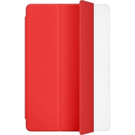 Samsung Galaxy Tab A7 10.4 (2020) T500 / T505 Tri-fold Stand Case Front and Back Silicone Transparent Red (oem) Samsung Galaxy Tab A7 10.4 (2020) T500 / T505 Tri-fold Stand Case Front and Back Silicone Transparent Red (oem)