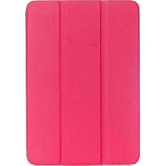 Θήκη Βιβλίο - Σιλικόνη Flip Cover για Samsung Galaxy Tab A 2016 10.1 T580/T585 - Ροζ Θήκη Βιβλίο - Σιλικόνη Flip Cover για Samsung Galaxy Tab A 2016 10.1 T580/T585 - Ροζ