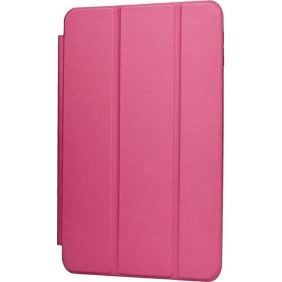 Samsung Galaxy Tab A7 10.4 (2020) T500 / T505 Tri-fold Stand Case Front and Back Silicone Transparent Ροζ (oem)