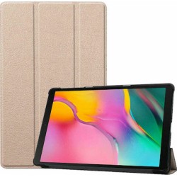 Tri-Fold Flip Cover Δερματίνης Χρυσό (iPad Pro 2020 12.9")