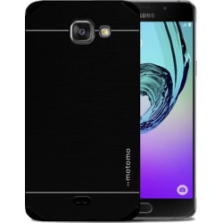 Samsung Galaxy J3 2016 θήκη Αλουμινίου Black Motomo