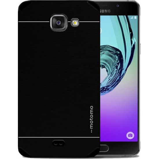 Samsung Galaxy J3 2016 θήκη Αλουμινίου Black Motomo Samsung Galaxy J3 2016 θήκη Αλουμινίου Black Motomo