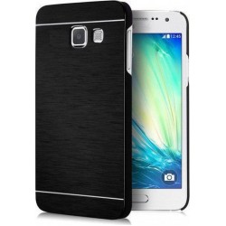 Samsung Galaxy A3 2017 θήκη Αλουμινίου Black Motomo
