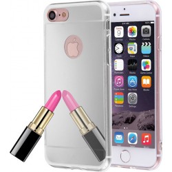Θήκη TPU Καθρέφτης για iPhone 7 (4.7”) - Ασημί