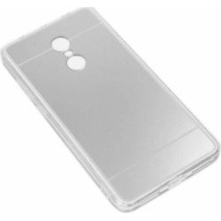Xiaomi Redmi Note 4X Silicone Back Cover Case Mirror Silver (oem)