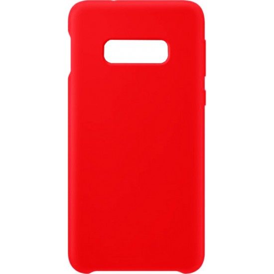 OEM ΘΗΚΗ SAMSUNG S10e ΣΙΛΙΚΟΝΗΣ TPU SOFT TOUCH ΚΟΚΚΙΝΟ