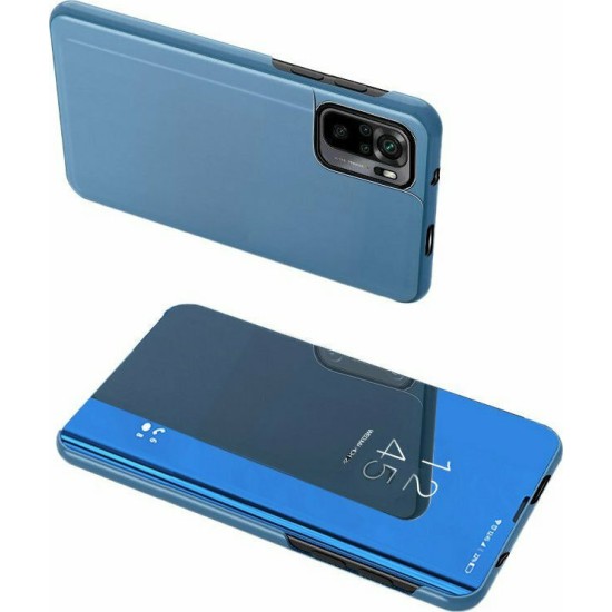 Clear View Case cover for Xiaomi Redmi Note 10 / Redmi Note 10S Μπλε Clear View Case cover for Xiaomi Redmi Note 10 / Redmi Note 10S Μπλε
