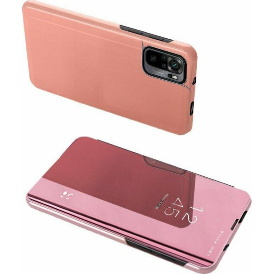 Clear View Case cover for Xiaomi Redmi Note 10 / Redmi Note 10S pink