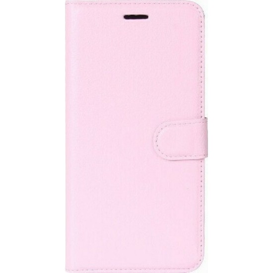 Samsung Galaxy A12 Book Stand Case/Θήκη Βιβλίο ΟΕΜ Ροζ