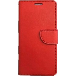 Samsung Galaxy A12 Book Stand Case/Θήκη Βιβλίο ΟΕΜ Κόκκινο