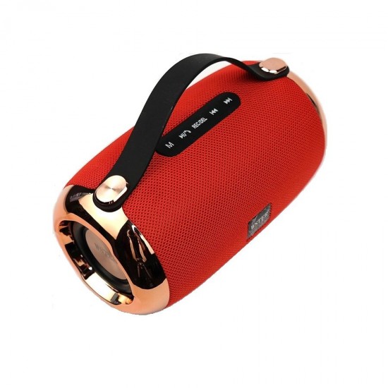 Φορητό Ηχείο WS-1830  Wireless Bluetooth Speaker Portable Mini RED