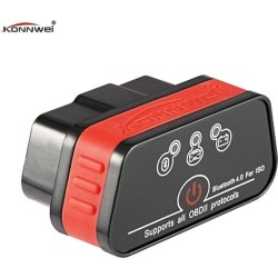 Επαγγελματικό διαγνωστικό αυτοκινήτου OBD II bluetooth 3.0 android μαύρο Konnwei KW903